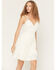 Image #1 - Shyanne Women's Lace Sleeveless Tie-Back Mini Dress, White, hi-res