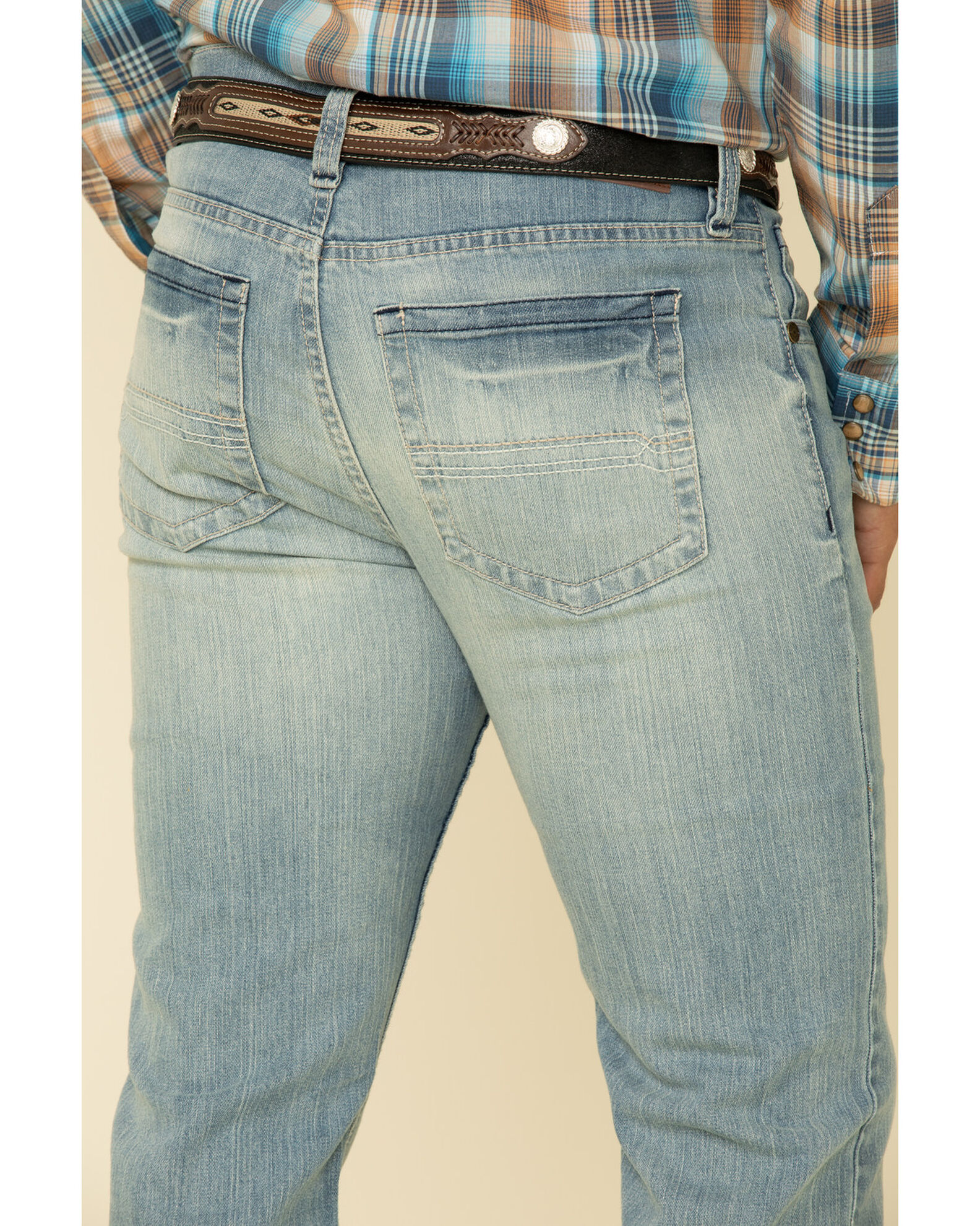 Product Name:  Cody James Men's Crupper Light Wash Stretch Slim Straight Jeans