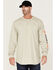 Image #1 - Hawk Men's Big Hawk FR Logo Sleeve Long Sleeve T-Shirt - Big, , hi-res