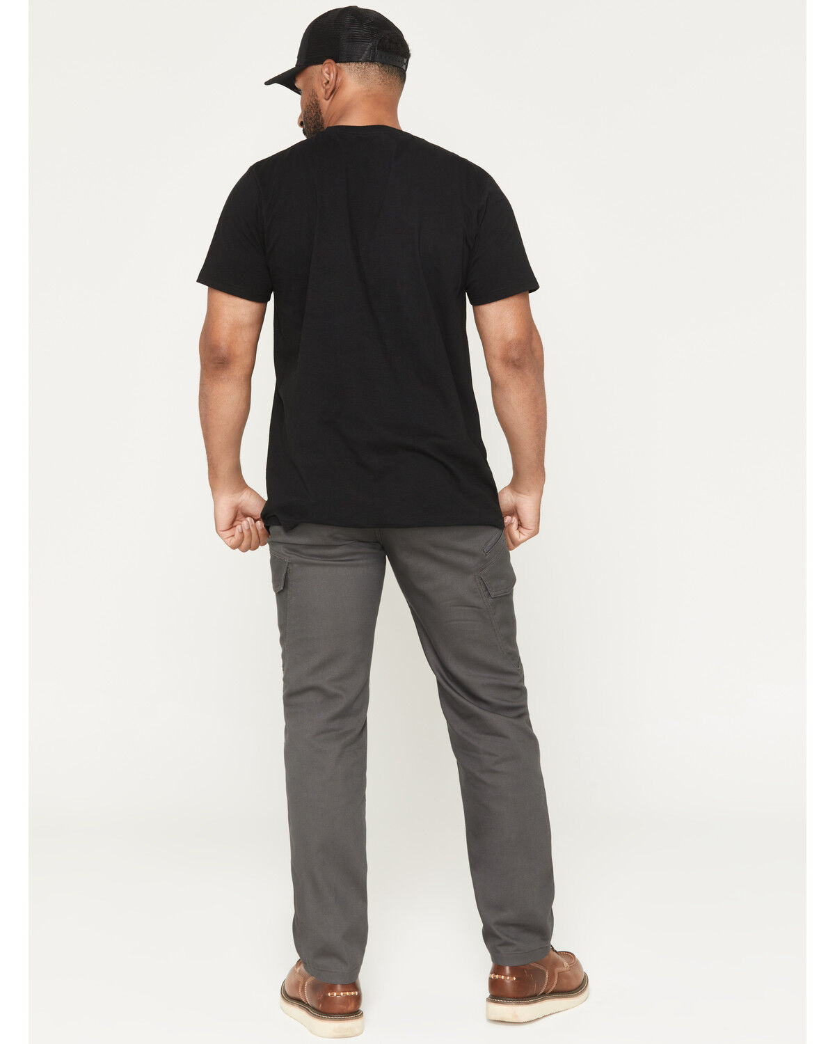 Image #3 - Dickies Men's Tradebuilt Duck Cargo Pants, Charcoal, hi-res