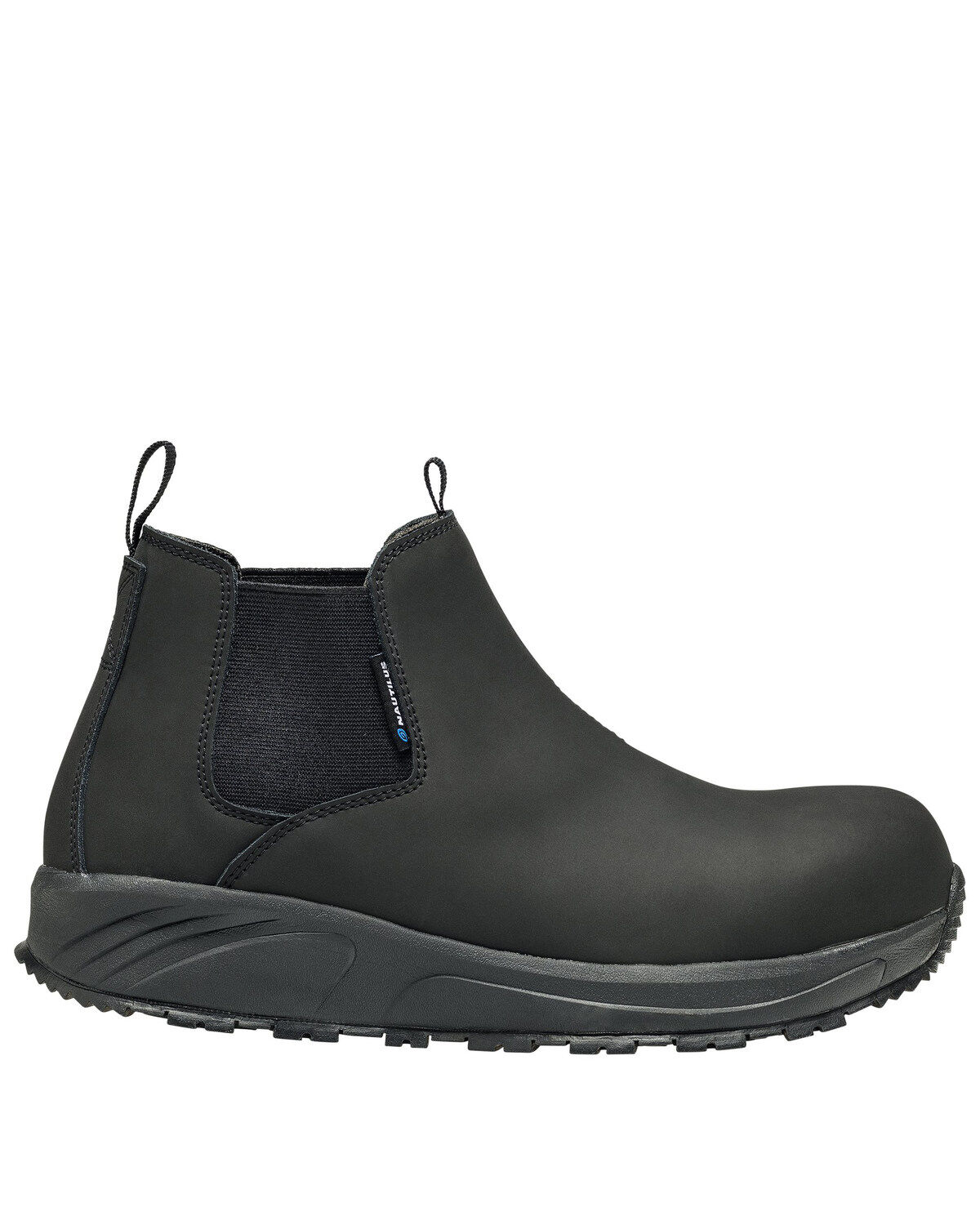 Image #2 - Nautilus Men's Guard Pull On Work Boots - Composite Toe, Black, hi-res