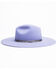 Image #3 - Rodeo King Women's Tracker Felt Western Fashion Hat , Lavender, hi-res