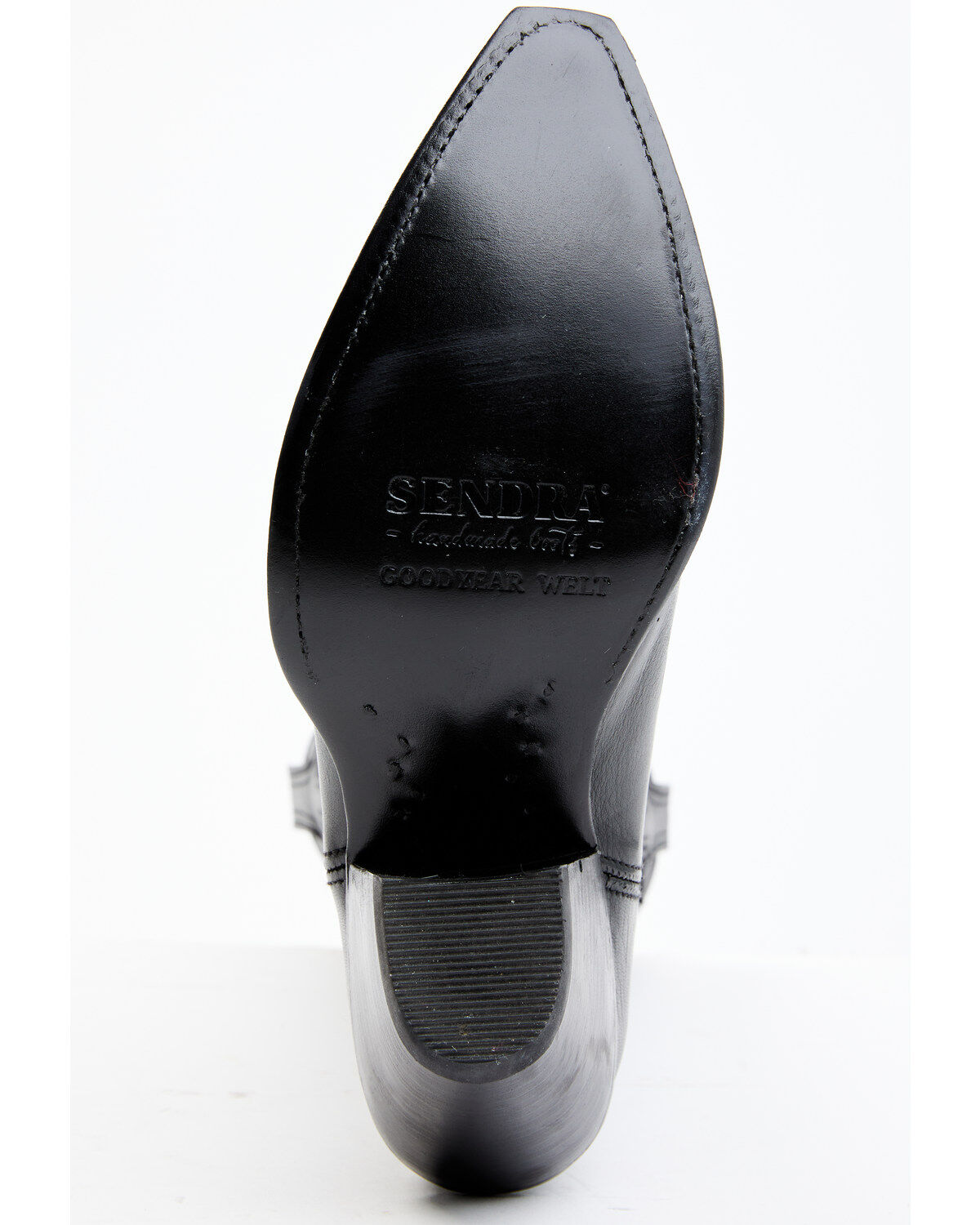Image #7 - Sendra Women's Diana Slouch 15" Pull On Western Boots - Snip Toe, Black, hi-res