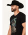 Image #2 - Cody James Men's Drink Up Short Sleeve Graphic T-Shirt, Black, hi-res
