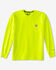 Image #3 - Carhartt Men's Force&reg; Relaxed Hi-Vis Long Sleeve Work T-Shirt, Bright Yellow, hi-res