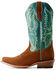 Image #2 - Ariat Women's Futurity Flash Western Boots - Square Toe, Beige, hi-res