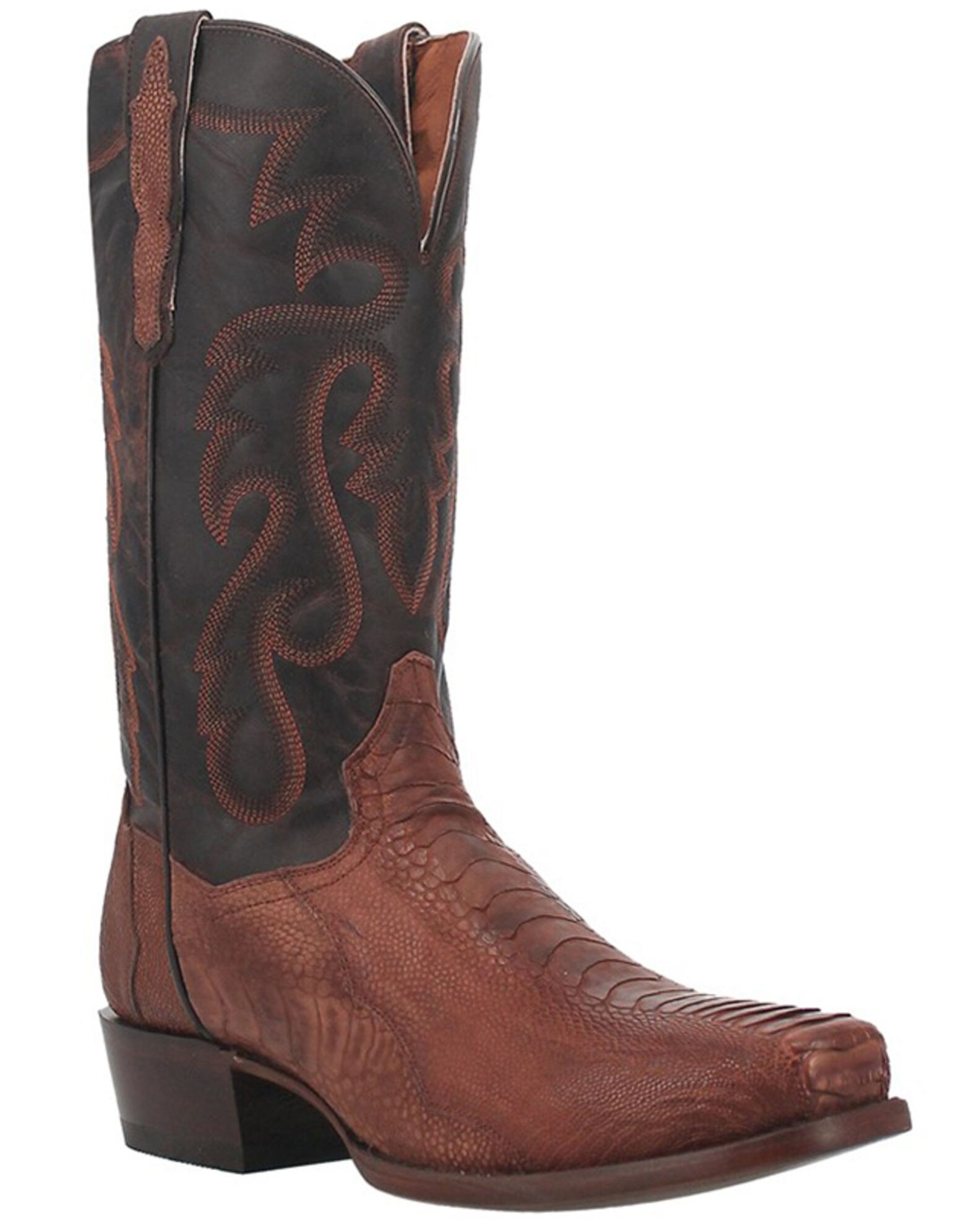 Dan post ostrich hotsell square toe boots