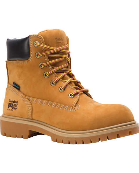 Timberland PRO Women's 6" Direct Attach Work Boots - Steel Toe , Wheat, hi-res