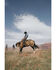 Image #1 - Blue Ranchwear Men's Yarn-Dye Stripe Long Sleeve Snap Western Workshirt, Indigo, hi-res