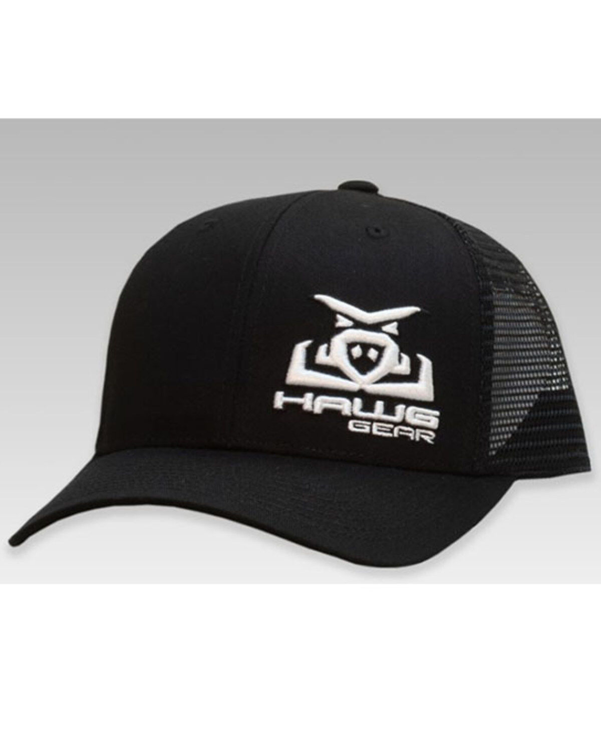Image #1 - RopeSmart Men's Hawg Gear Embroidered Mesh-Back Ball Cap, Black, hi-res