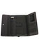 Montana West Women's Trinity Ranch Hair-on Cowhide Collection Wallet, Black, hi-res