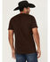 Image #4 - Cody James Men's Sunset Rider Short Sleeve Graphic T-Shirt, Brown, hi-res
