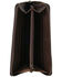STS Ranchwear By Carroll Women's Brown Westward Ladies Bifold Wallet, Chocolate, hi-res