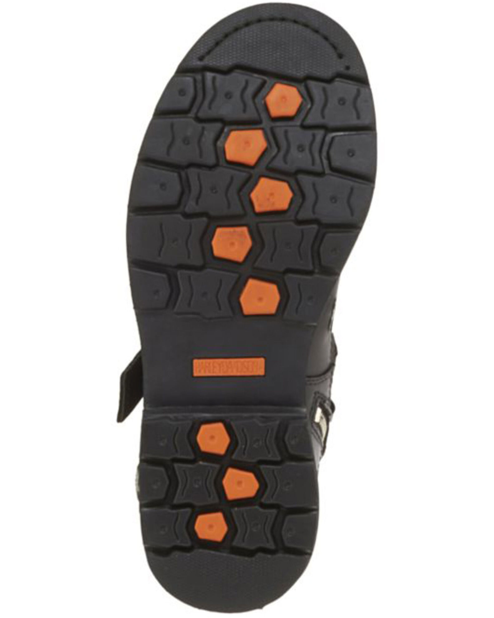 Image #7 - Harley Davidson Men's Distortion Skull Moto Boots - Round Toe, Black, hi-res