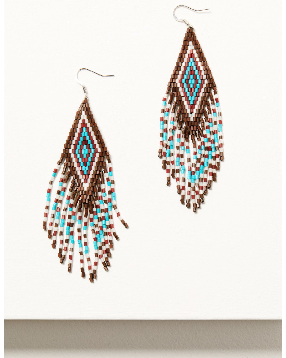 Idyllwind Women's Brookhaven Beaded Earrings, Brandy Brown, hi-res