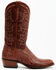 Image #2 - Cody James Men's Exotic Ostrich Western Boots - Round Toe, Red, hi-res