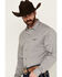 Image #2 - Kimes Ranch Men's Team Solid Long Sleeve Button-Down Performance Western Shirt, Grey, hi-res