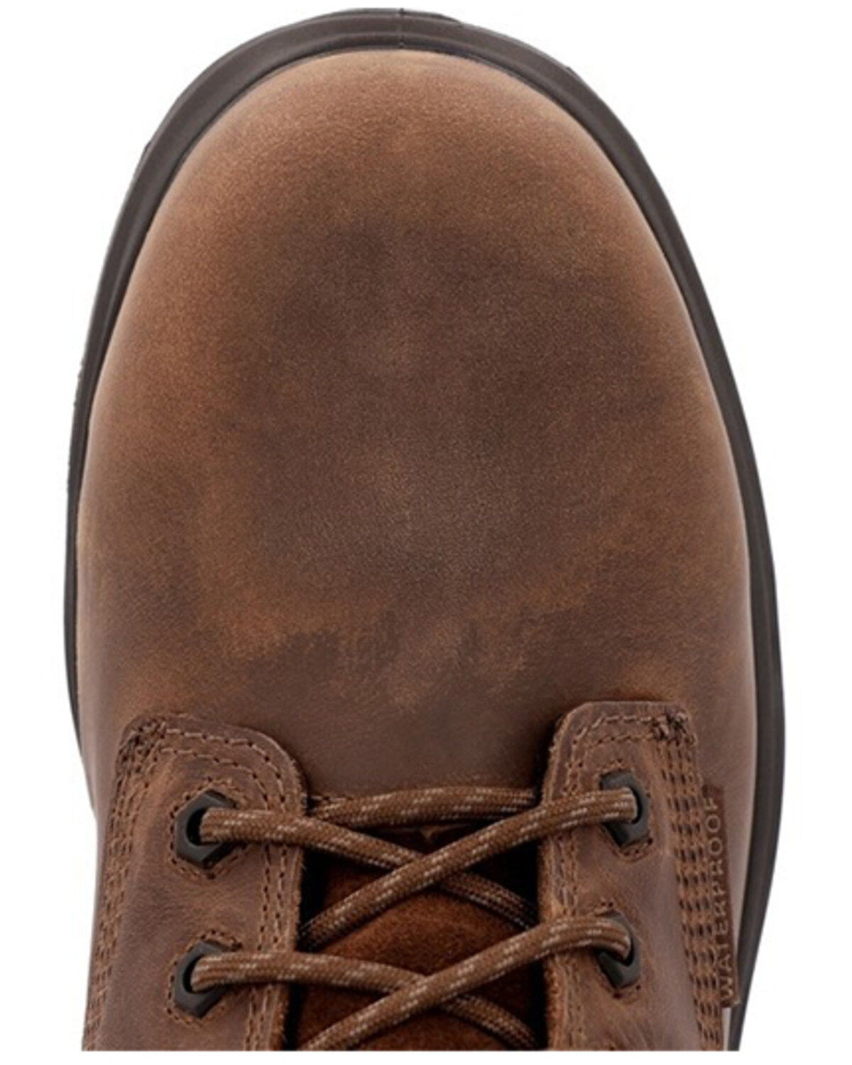 Image #6 - Georgia Boot Men's 8" Flxpoint Ultra Waterproof Work Boot - Composite Toe, Black/brown, hi-res
