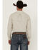 Image #4 - Ariat Men's Fraiser Geo Print Long Sleeve Button-Down Western Shirt, Cream, hi-res