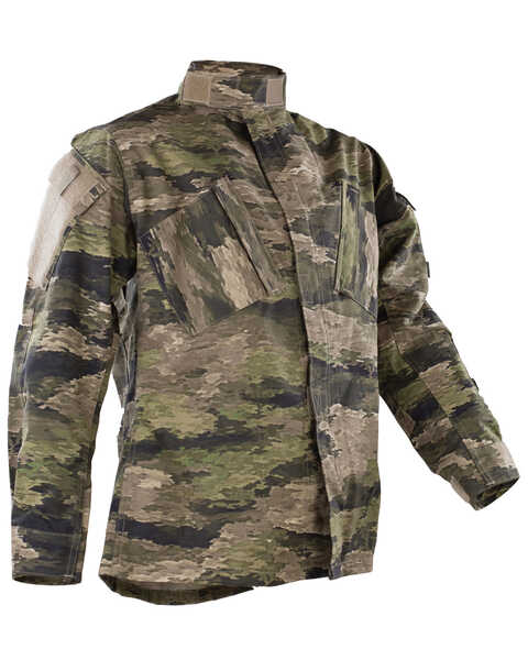 Tru-Spec Men's Camo Urban Force TRU Short Sleeve Work Shirt , Camouflage, hi-res