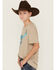 Image #2 - Cody James Boys' Reins Short Sleeve Graphic T-Shirt, Tan, hi-res