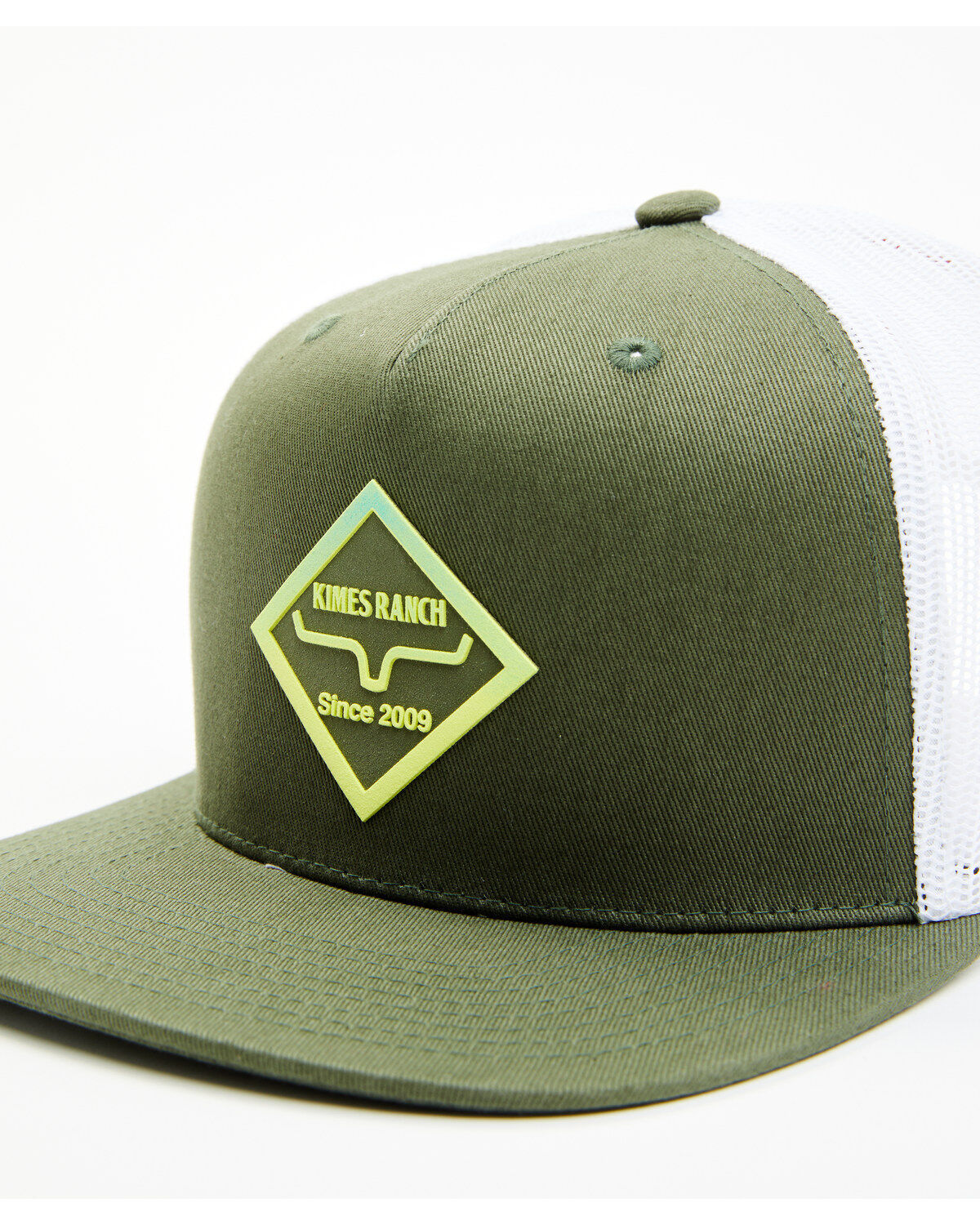 Image #2 - Kimes Ranch Men's Diamond Dogs Logo Patch Ball Cap, Green, hi-res