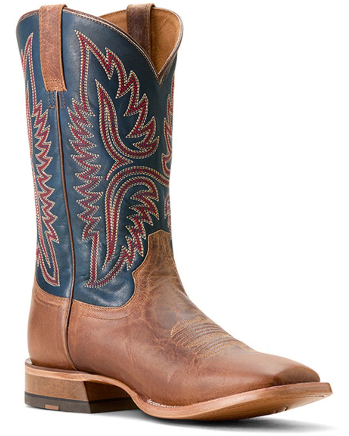 Ariat Men's Tanglewood Western Boots - Broad Square Toe, Off White, hi-res