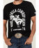 Image #3 - Boot Barn Men's Make America Cowboy Again Short Sleeve Graphic T-Shirt, Black, hi-res