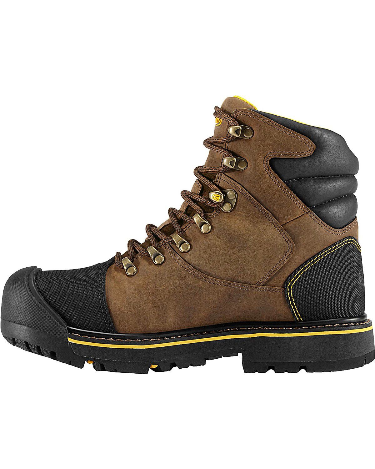 Image #3 - Keen Men's Milwaukee Mid Waterproof Boots - Steel Toe, , hi-res