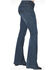Cowgirl Tuff Women's Dark Wash Charisma Trouser , Blue, hi-res