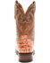 Image #5 - Dan Post Men's Tan Caiman Belly Western Boots - Broad Square Toe , Tan, hi-res