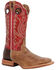 Image #1 - Durango Men's PRCA Collection Bison Western Boots - Broad Square Toe, Tan, hi-res