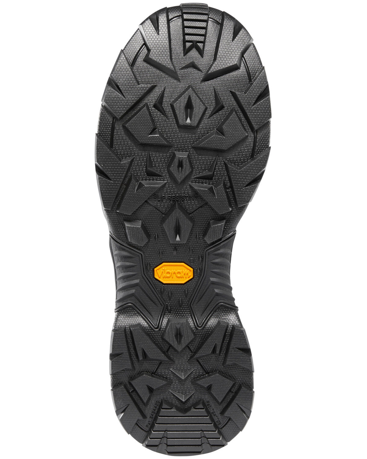 Image #2 - Danner Men's Black Striker Bolt 8" Work Boots - Round Toe, Black, hi-res