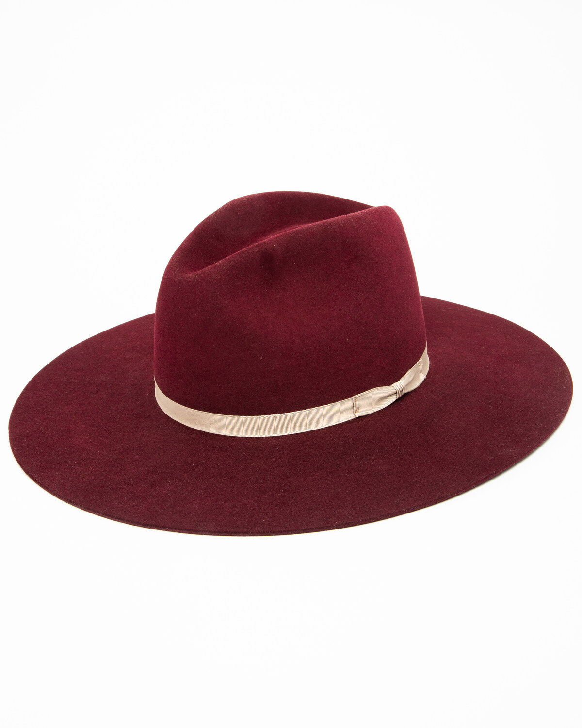 ladies burgundy hat