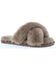 Lamo Women's Serenity Sheepskin Sandal Slippers, Mushroom, hi-res