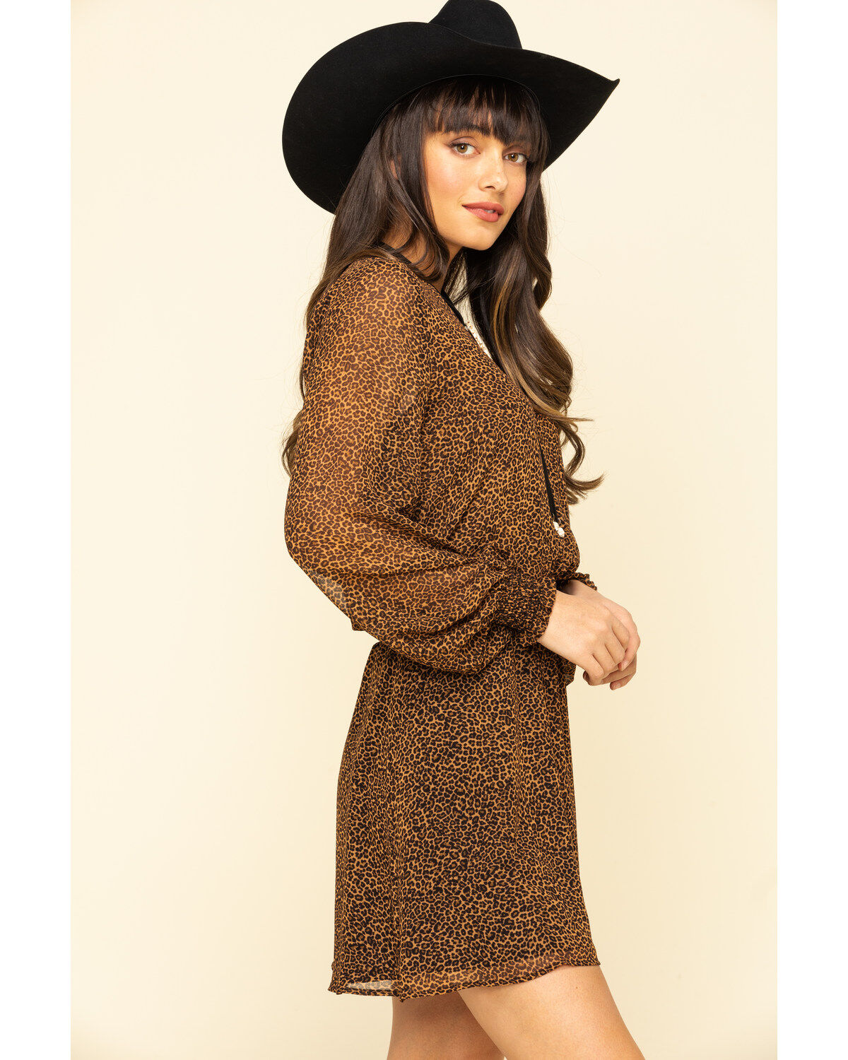 Image #3 - Show Me Your Mumu Women's Leopard Adelaide Dress, , hi-res