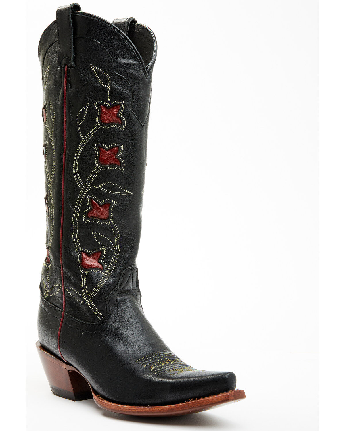 Image #1 - Idyllwind Women's El Camino Western Boots - Snip Toe, Black, hi-res