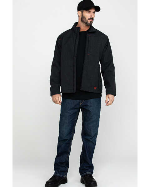 Image #6 - Ariat Men's FR Vernon Work Jacket, Black, hi-res