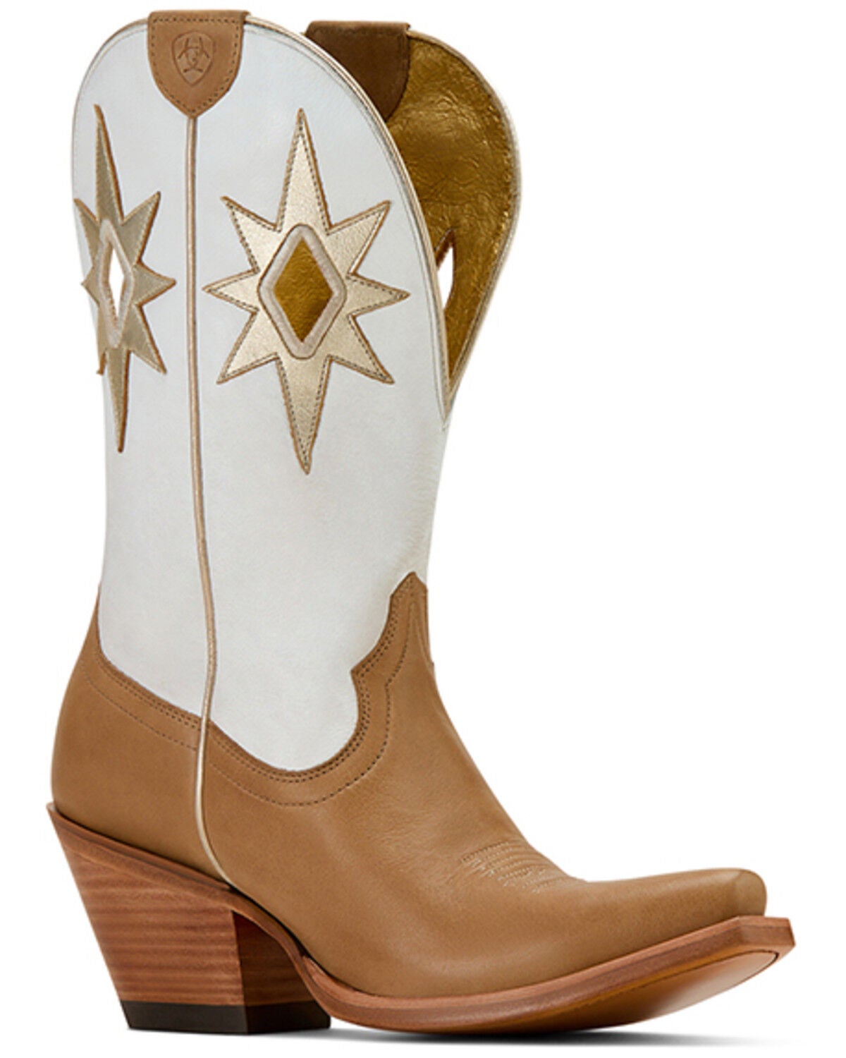 Ariat Women's Starlight Western Boots - Snip Toe, Tan, hi-res