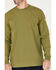 Image #3 - Ariat Men's FR Chain Hook Long Sleeve Graphic Work T-Shirt, Green, hi-res
