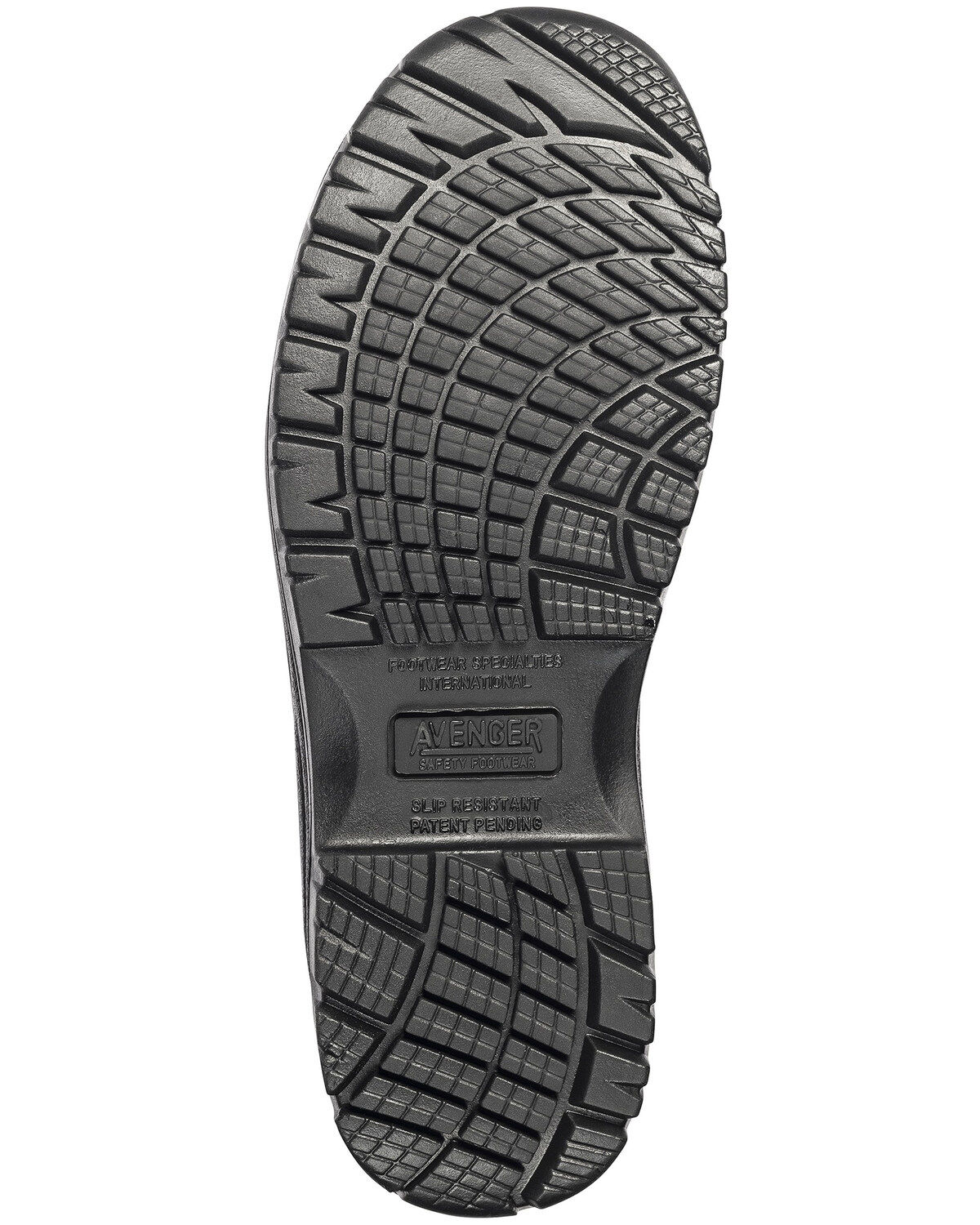 Image #6 - Avenger Women's Waterproof Oxford Work Shoes - Composite Toe, Brown, hi-res