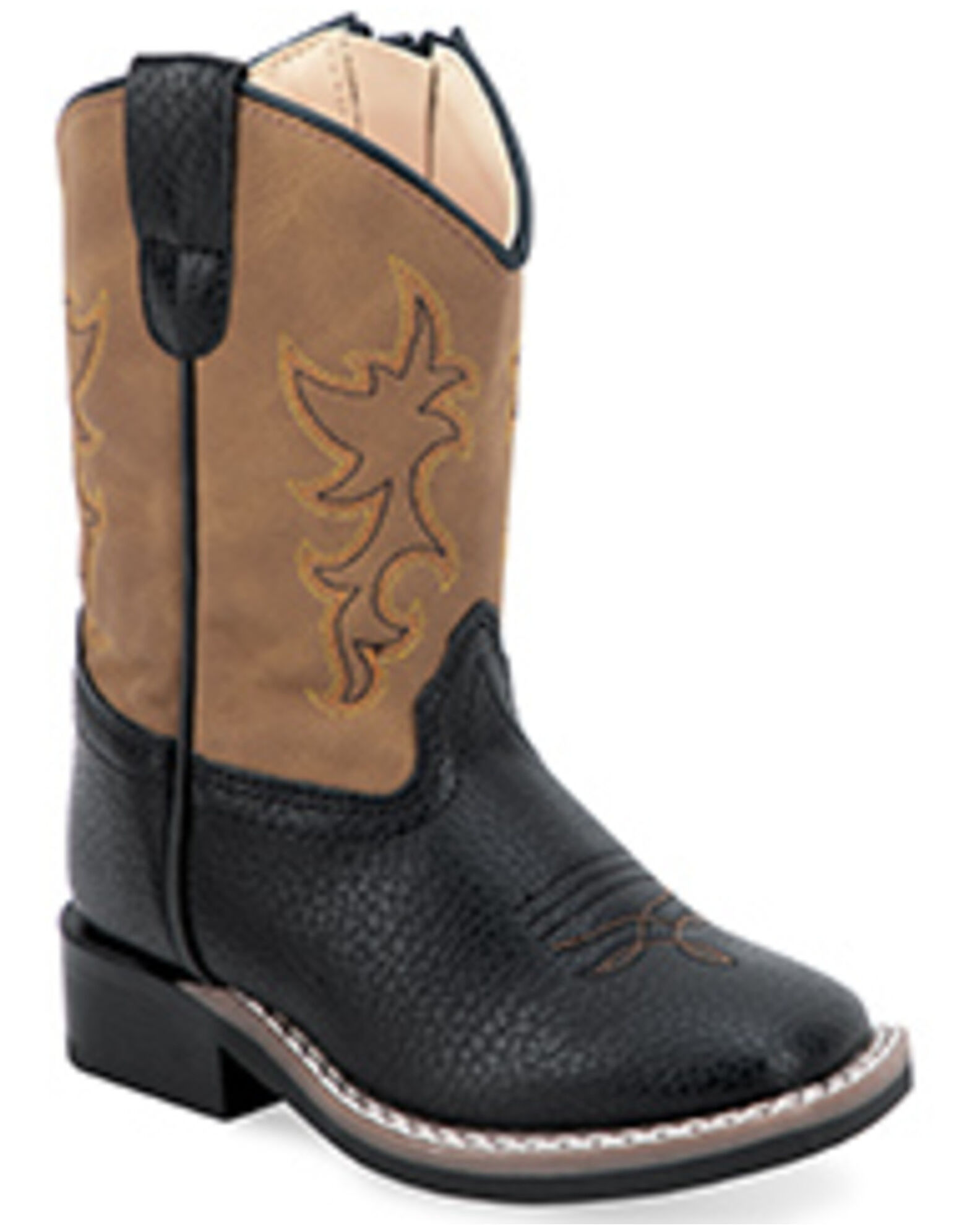 Old West Toddler Boys Western Boots Broad Square Toe Boot Barn