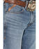 Image #2 - Ariat Men's M4 Medium Wash Relaxed Bootcut Stretch Denim Jeans, Medium Wash, hi-res