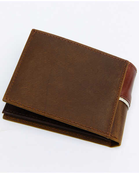Image #3 - Cody James Men's Tooled Bifold Wallet, Brown, hi-res