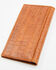 Cody James Men's Brown Embossed Croco Rodeo Leather Wallet, Medium Brown, hi-res