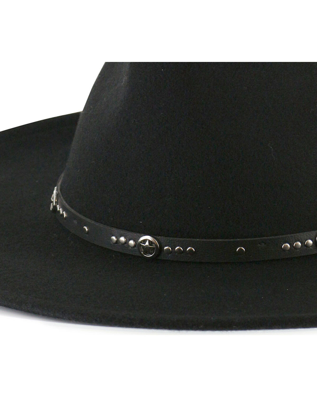 Image #2 - Cody James® Men's Sedona Wool Hat, Black, hi-res