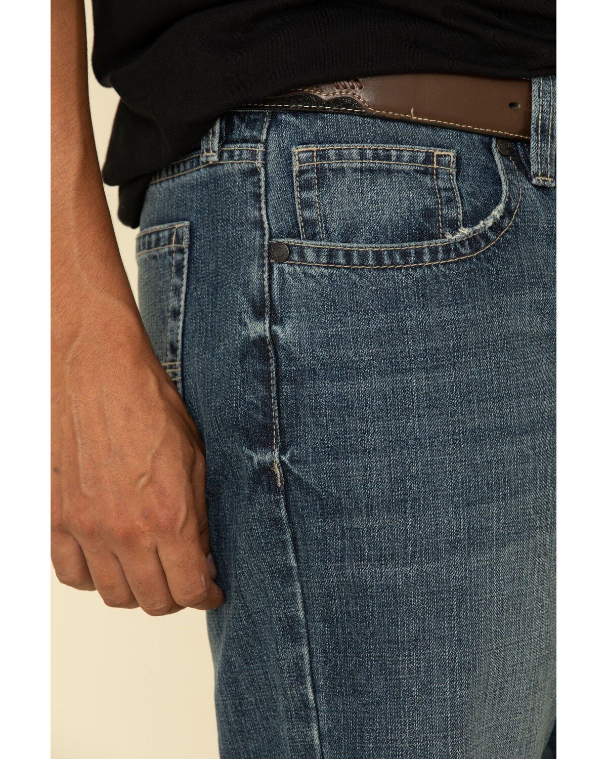 Image #4 - Cody James Men's Fisticuffs Rigid Relaxed Straight Medium Wash Jeans, , hi-res