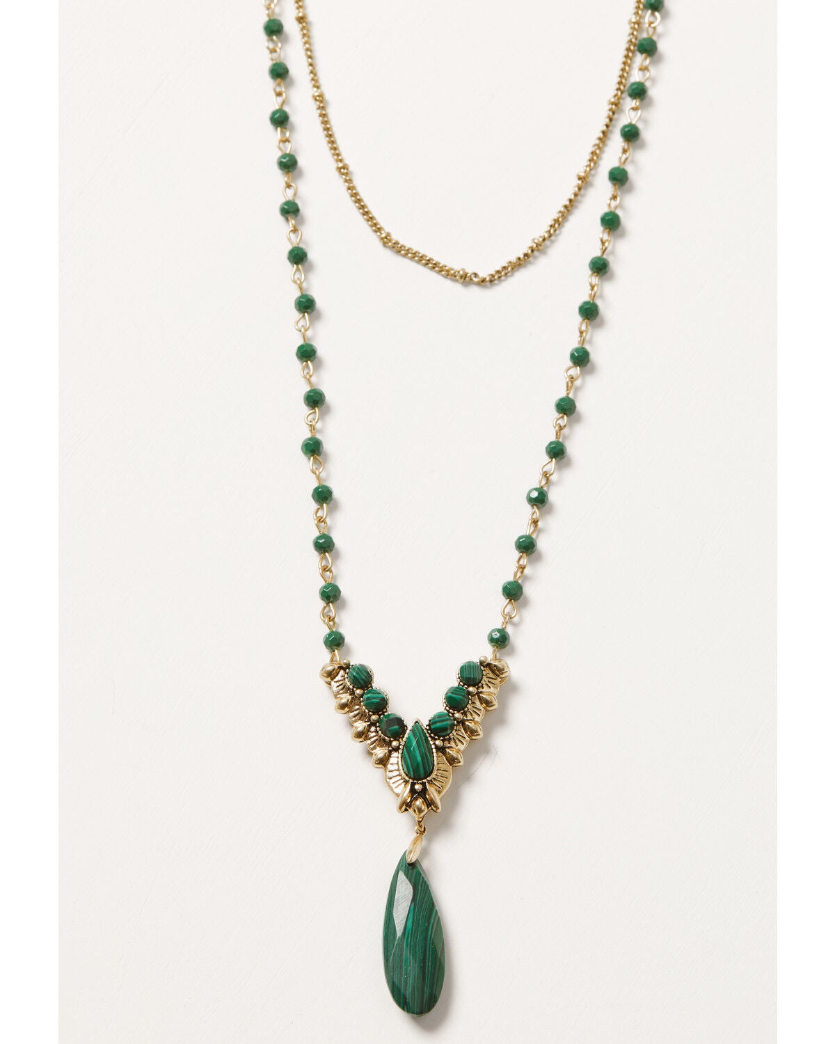 Image #3 - Lainey Wilson Women's Stone Swag Chain Necklace, Gold, hi-res