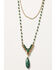 Image #3 - Lainey Wilson Women's Stone Swag Chain Necklace, Gold, hi-res