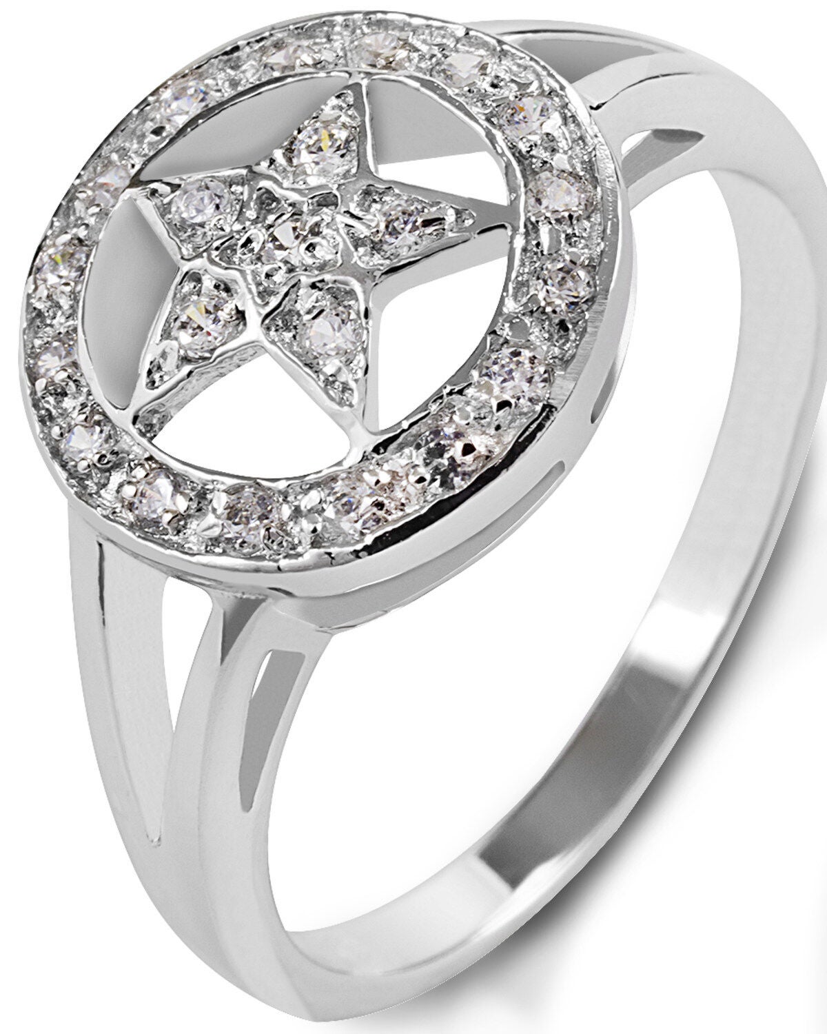 Kelly Herd Women's Small Star Ring, Silver, hi-res